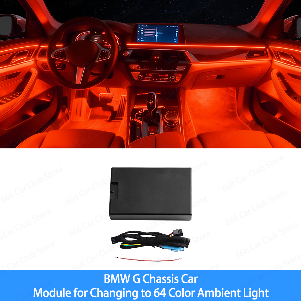 Led Interior Ambient Light - Upgrade 11 Colors to 64 Colors