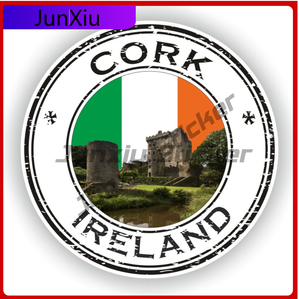 Car Accessories Ireland - Ireland Cork Blarney Castle Seal Sticker