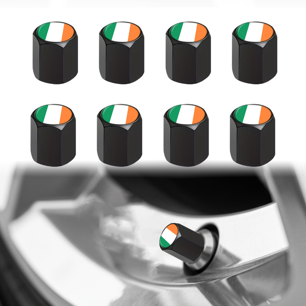 Car Accessories Ireland - 8Pcs Car Tire Valve Stem Caps