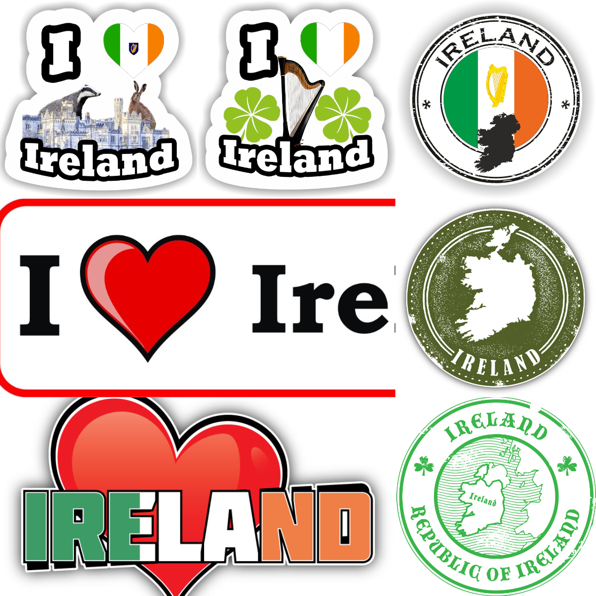 Car Accessories Ireland - Ireland Creative and Artistic Various Shapes