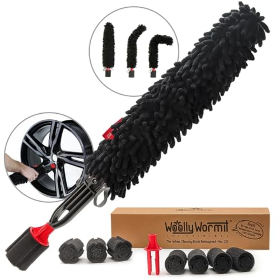 Car Detailing Brush - Wheel Cleaning Brush Car Detailing Kit