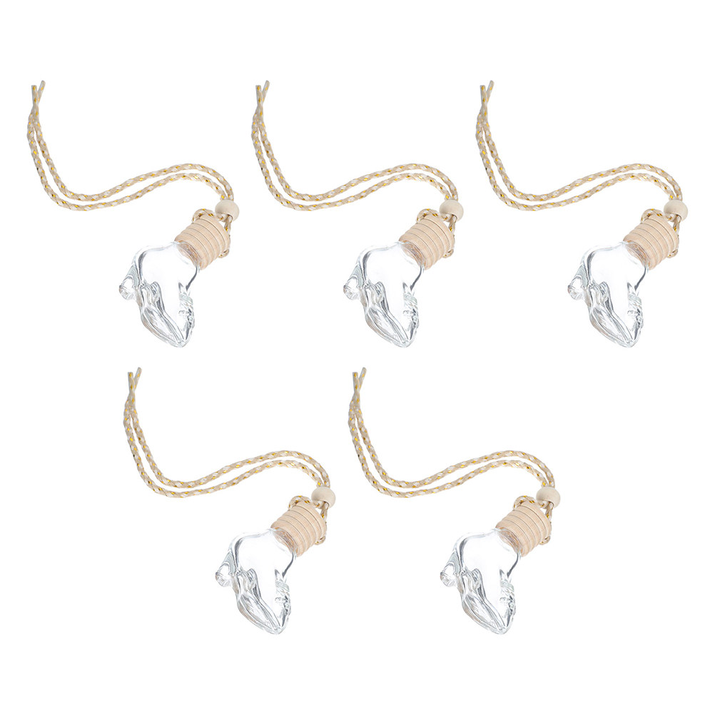 Car Accessories Hanging - 5Pcs Hanging Aroma Bottle Delicate Perfume