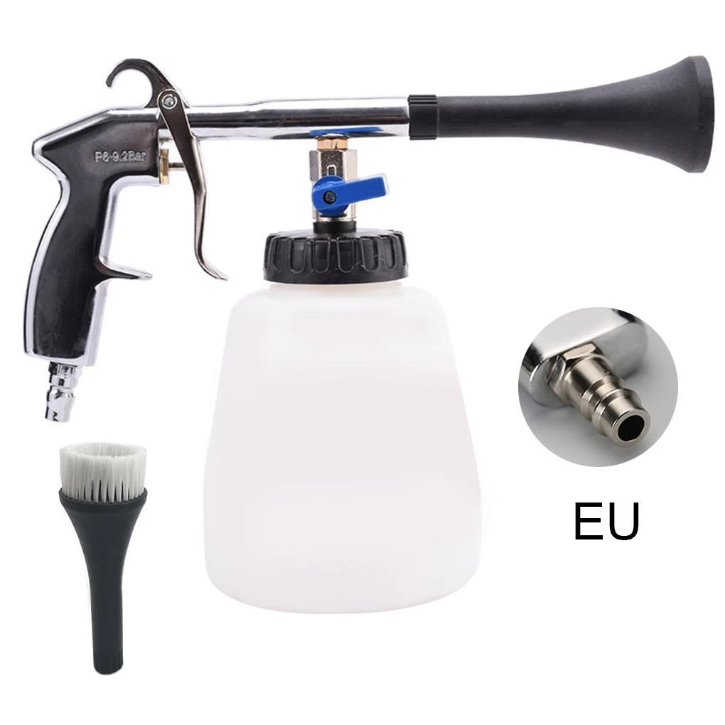 Car Detailing Brush - Pneumatic Tornado Car Interior Cleaning Gun