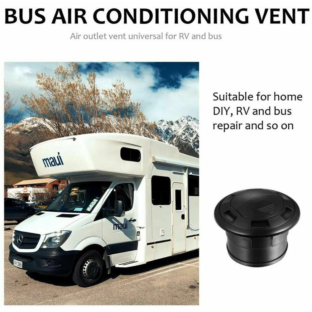 Car Accessories Uk - Black Hot Closeable Rotatable 75mm Air