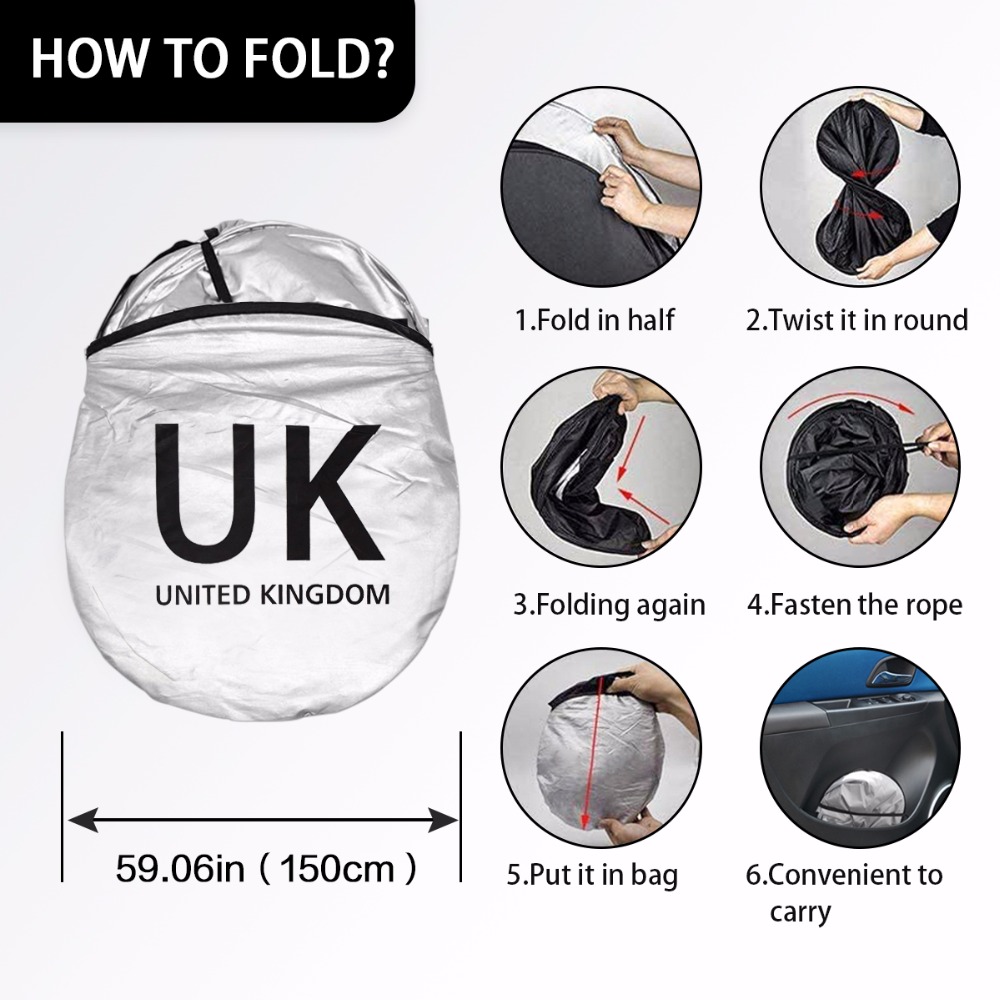 Car Windshield Sunshade For MI - đánh giá và giá Car Accessories Uk
