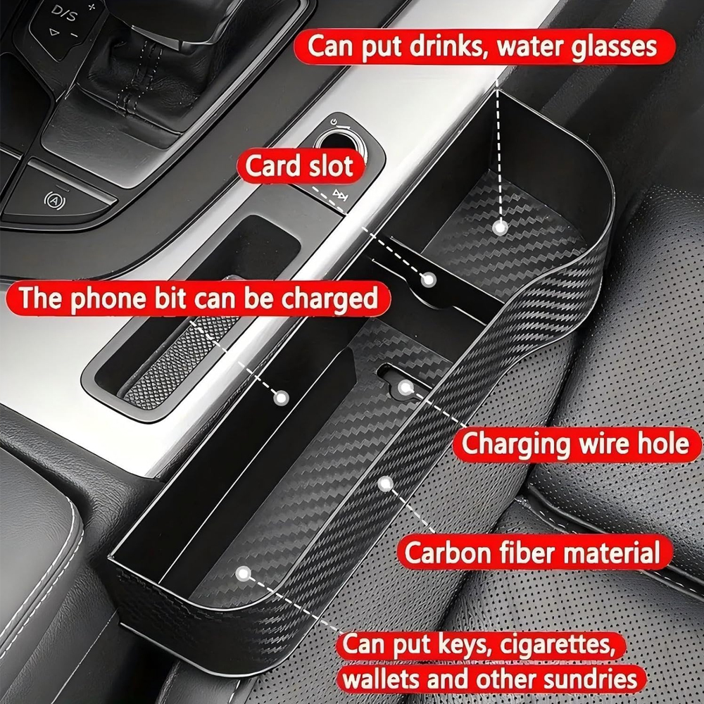 Car Seat Gap Storage Box, Mult - đánh giá và giá Car Accessories In Store
