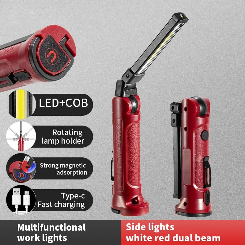 COB LED Work Light Rechargeabl - đánh giá và giá Car Accessories Hanging