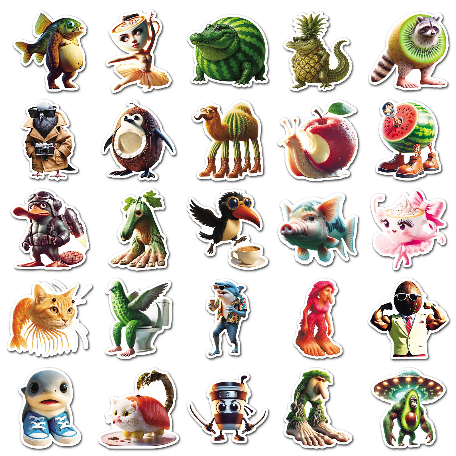 50PCS Italian Brainrot Sticker - đánh giá và giá Car Accessories Ebay