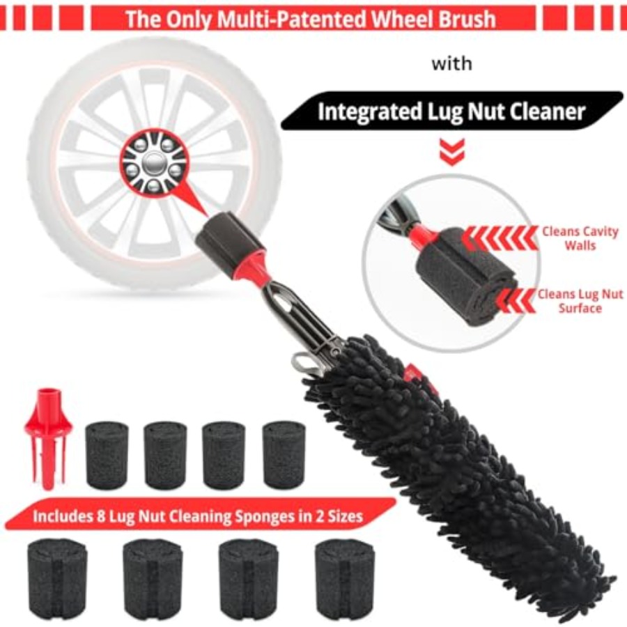 Wheel Cleaning Brush Car Detai - đánh giá và giá Car Detailing Brush