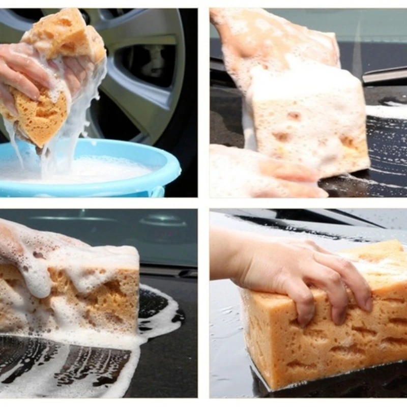Car Washing Sponge Large Honey - đánh giá và giá Car Detailing Brush