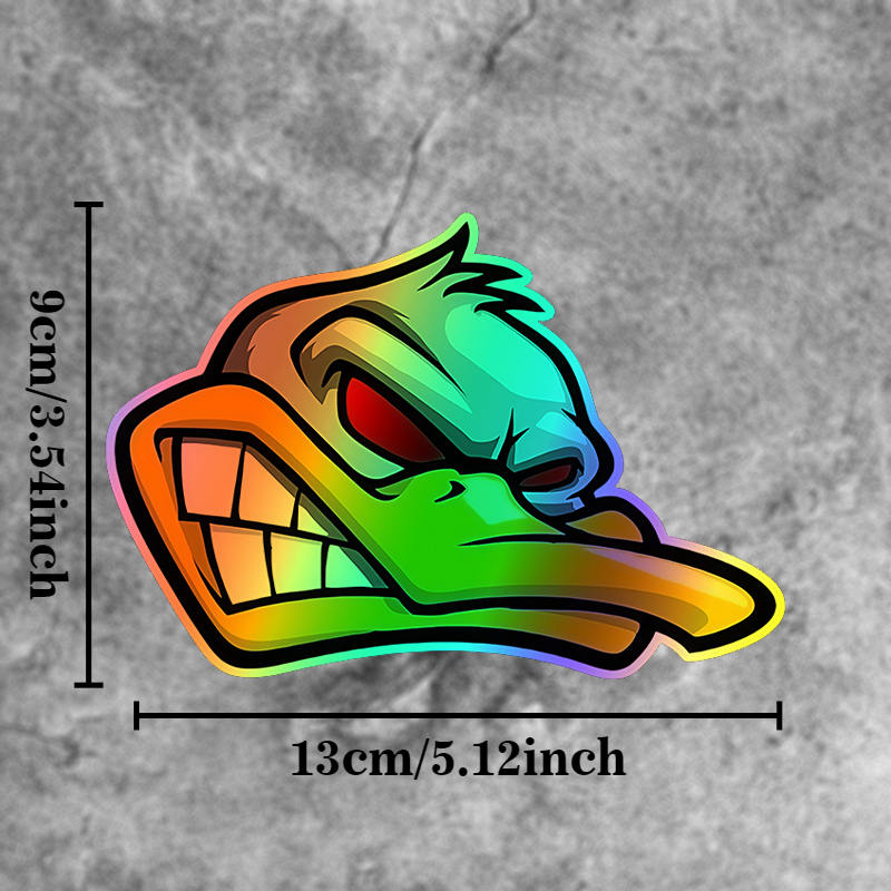 1PC Funny Cartoon Angry Duck H - đánh giá và giá Car Accessories Ebay