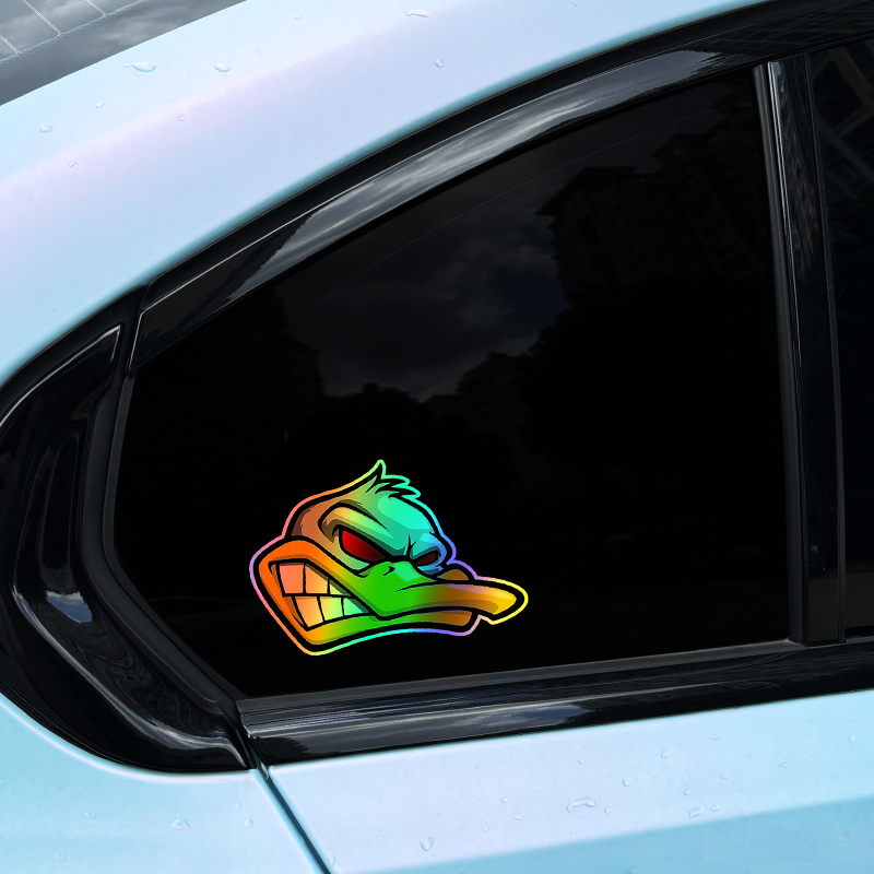 1PC Funny Cartoon Angry Duck H - đánh giá và giá Car Accessories Ebay