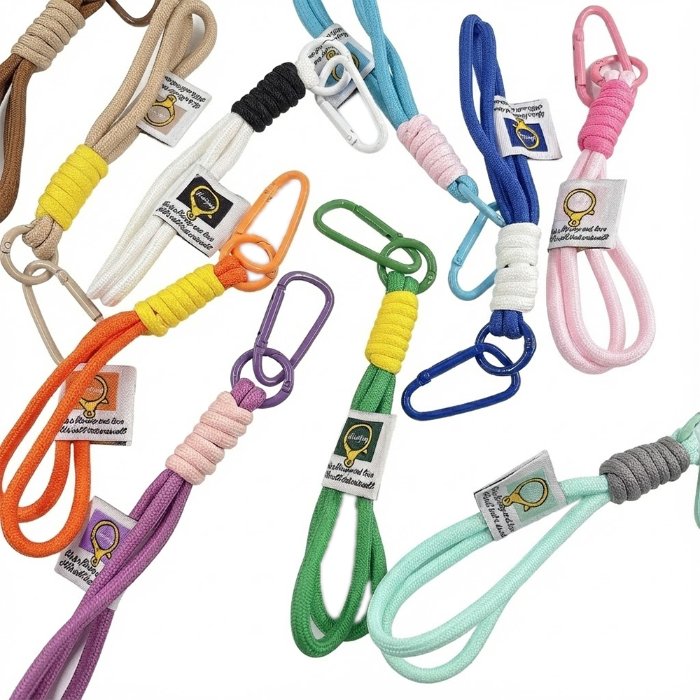 2Pcs/Lot Nylon Cord Keychains  - đánh giá và giá Car Accessories Hanging