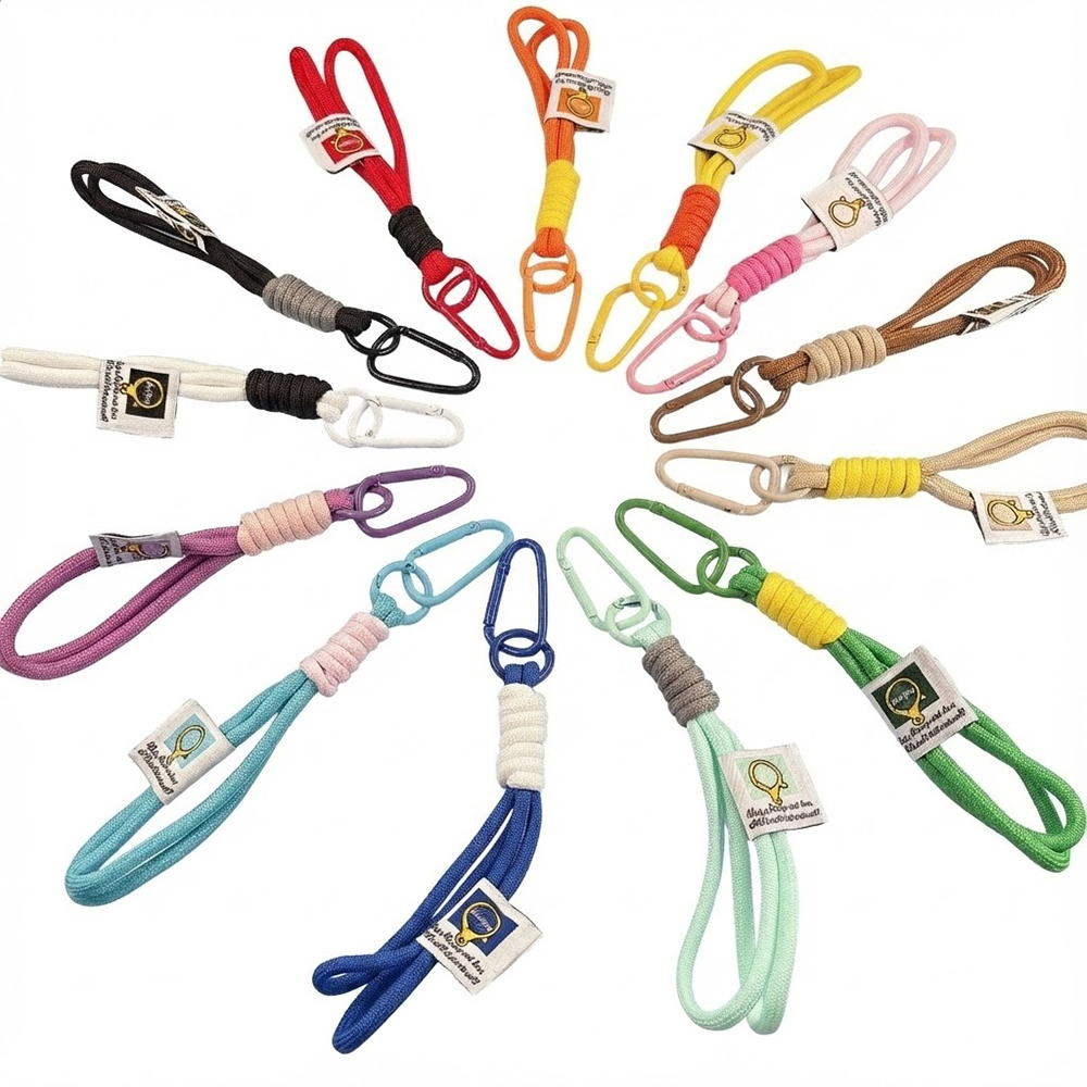 2Pcs/Lot Nylon Cord Keychains  - đánh giá và giá Car Accessories Hanging