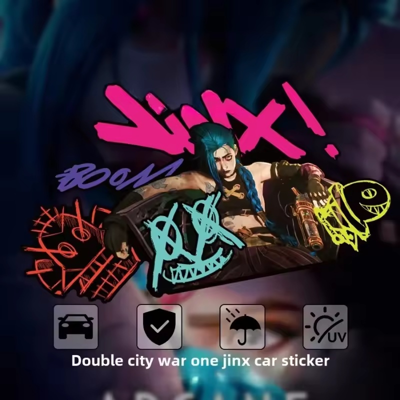 Arcane Jinx Graffiti Reflectiv - đánh giá và giá Car Accessories Ebay