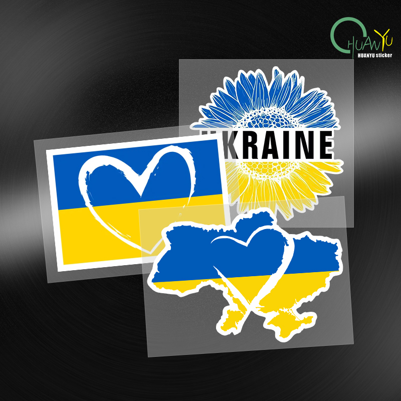 Sign Car Sticker Ukraine Sunfl - đánh giá và giá Car Accessories Uk