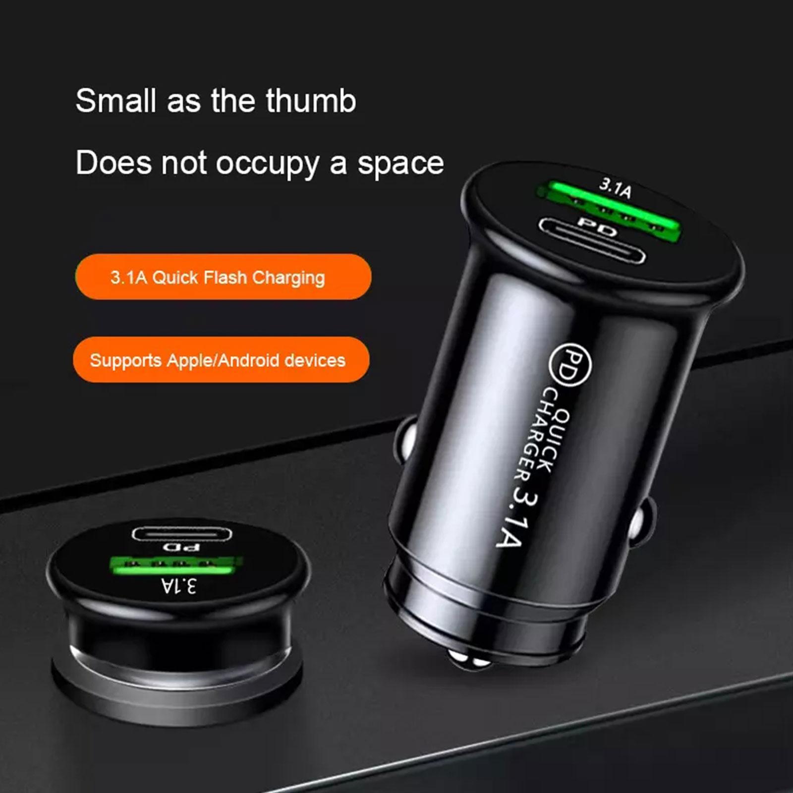 3.1A Fast Charging Car Charger - đánh giá và giá Car Accessories Qc