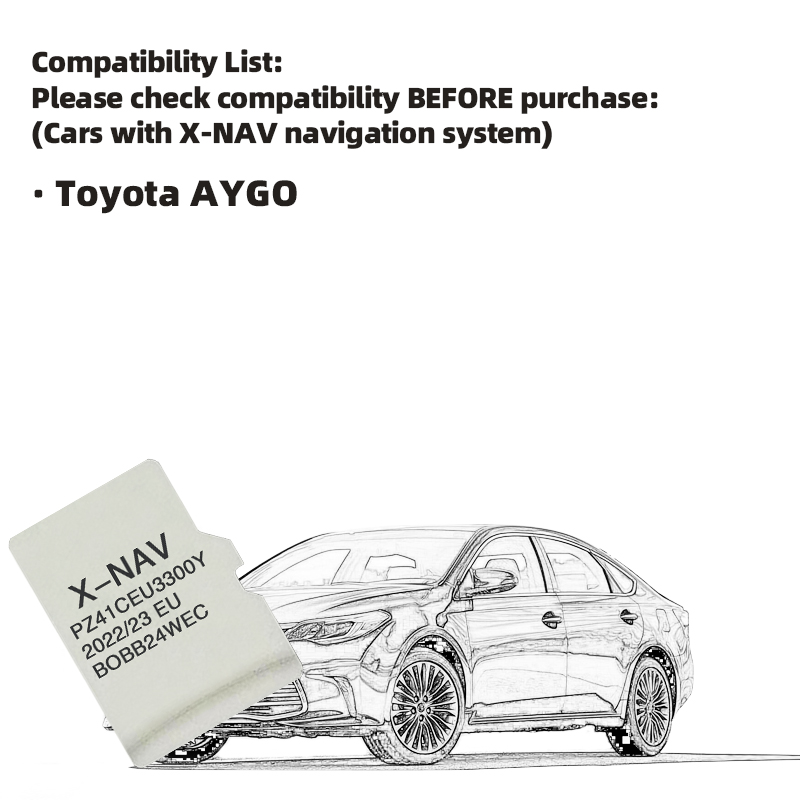 for Toyota AYGO 2023 Navigatio - đánh giá và giá Car Accessories Uk