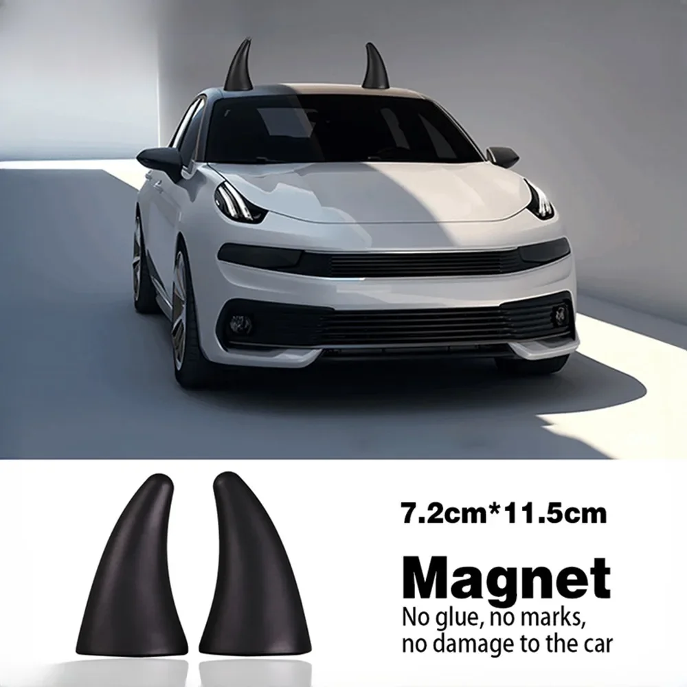1/2PCS 3D Devil Horn Car Roof  - đánh giá và giá Car Accessories Ebay