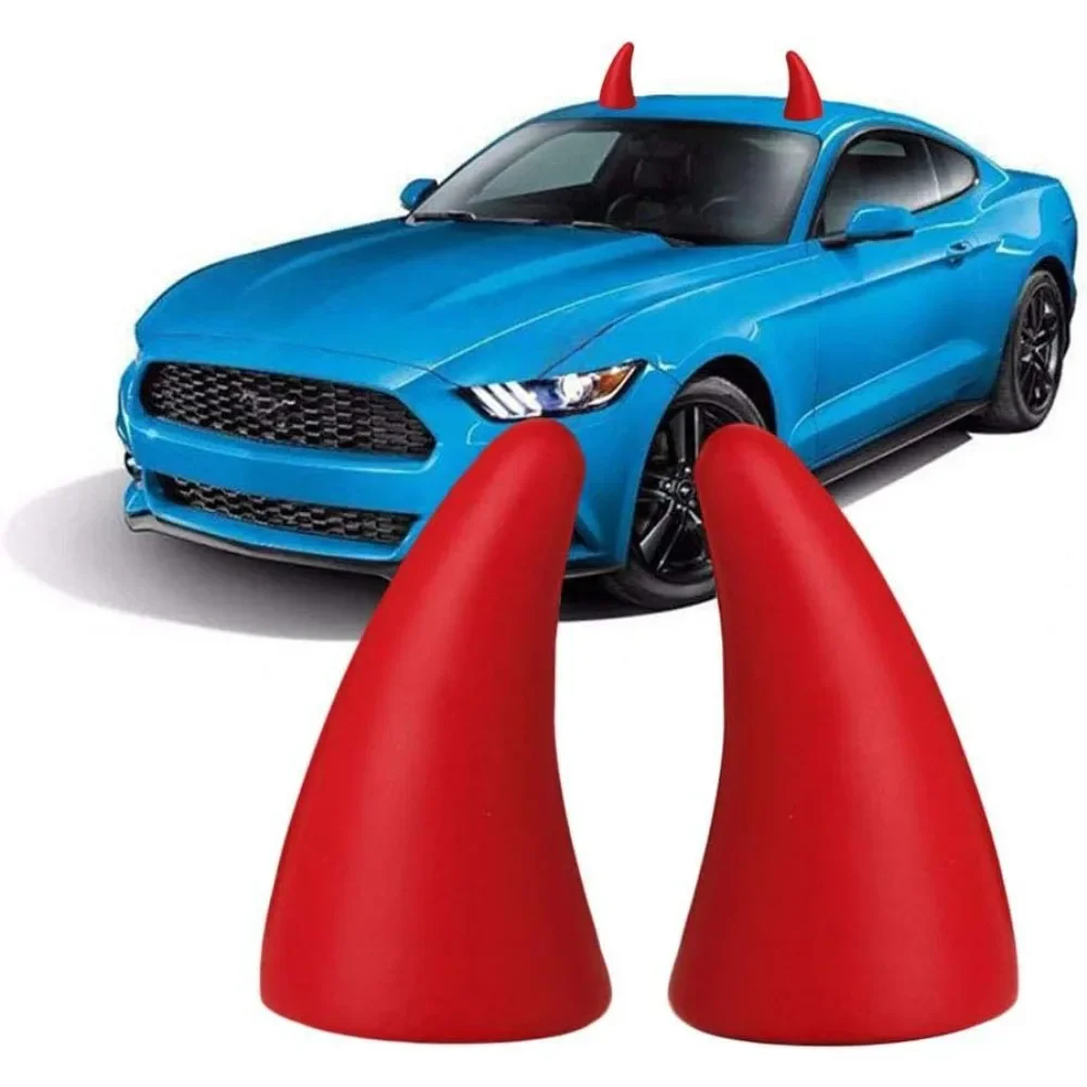 1/2PCS 3D Devil Horn Car Roof  - đánh giá và giá Car Accessories Ebay