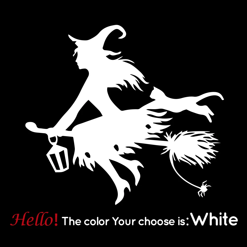 Car Sticker Personality Witch  - đánh giá và giá Car Accessories Ebay