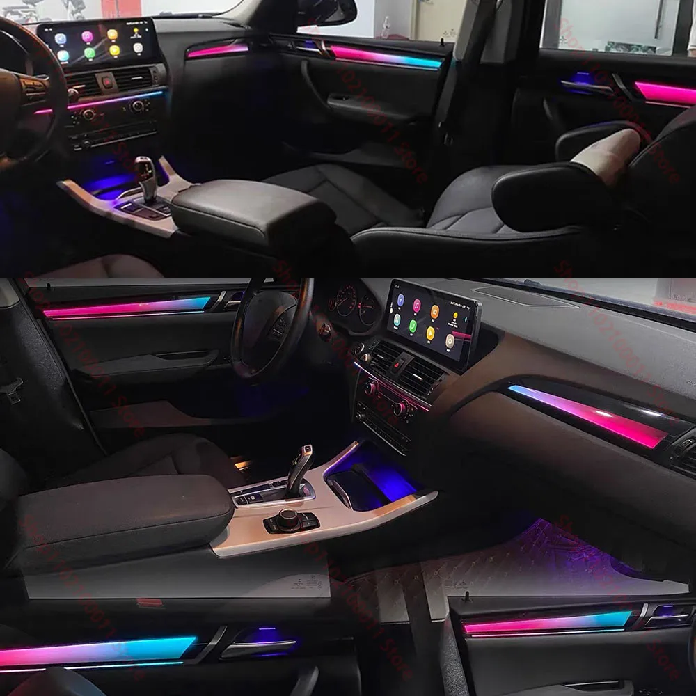 For BMW X3/X4 F25/F26 (2012-20 - đánh giá và giá Led Interior Ambient Light