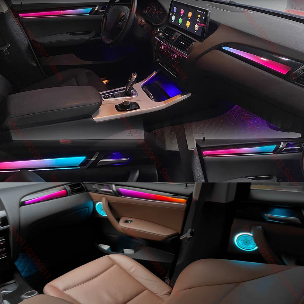 For BMW X3/X4 F25/F26 (2012-20 - đánh giá và giá Led Interior Ambient Light