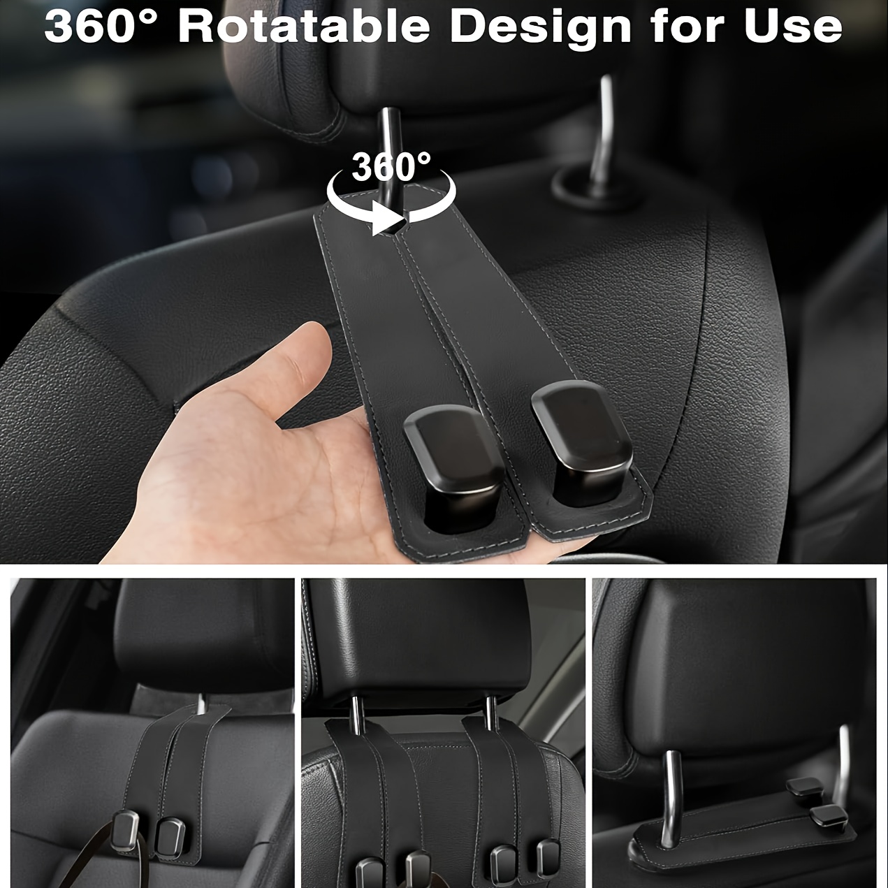 2-piece set - Hidden hook desi - đánh giá và giá Car Accessories In Store