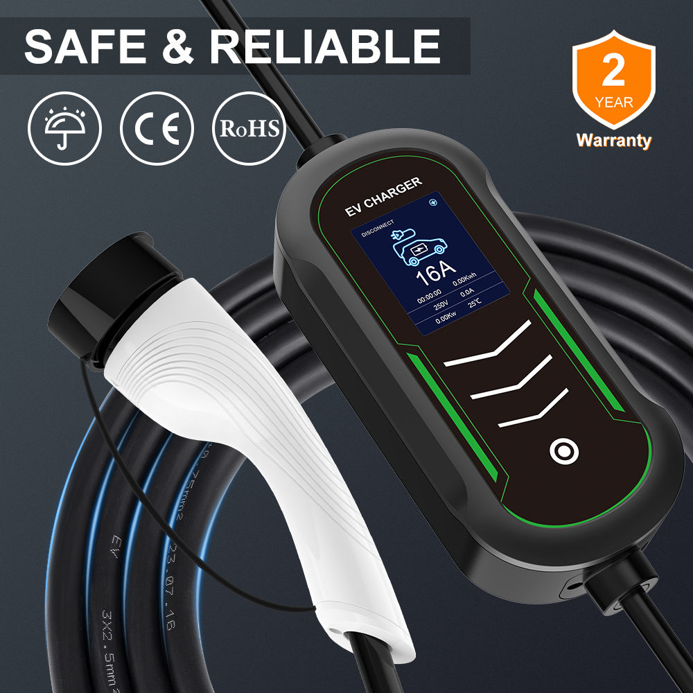 ADPOWEV 16A EV Chargers Type2  - đánh giá và giá Car Accessories Uk