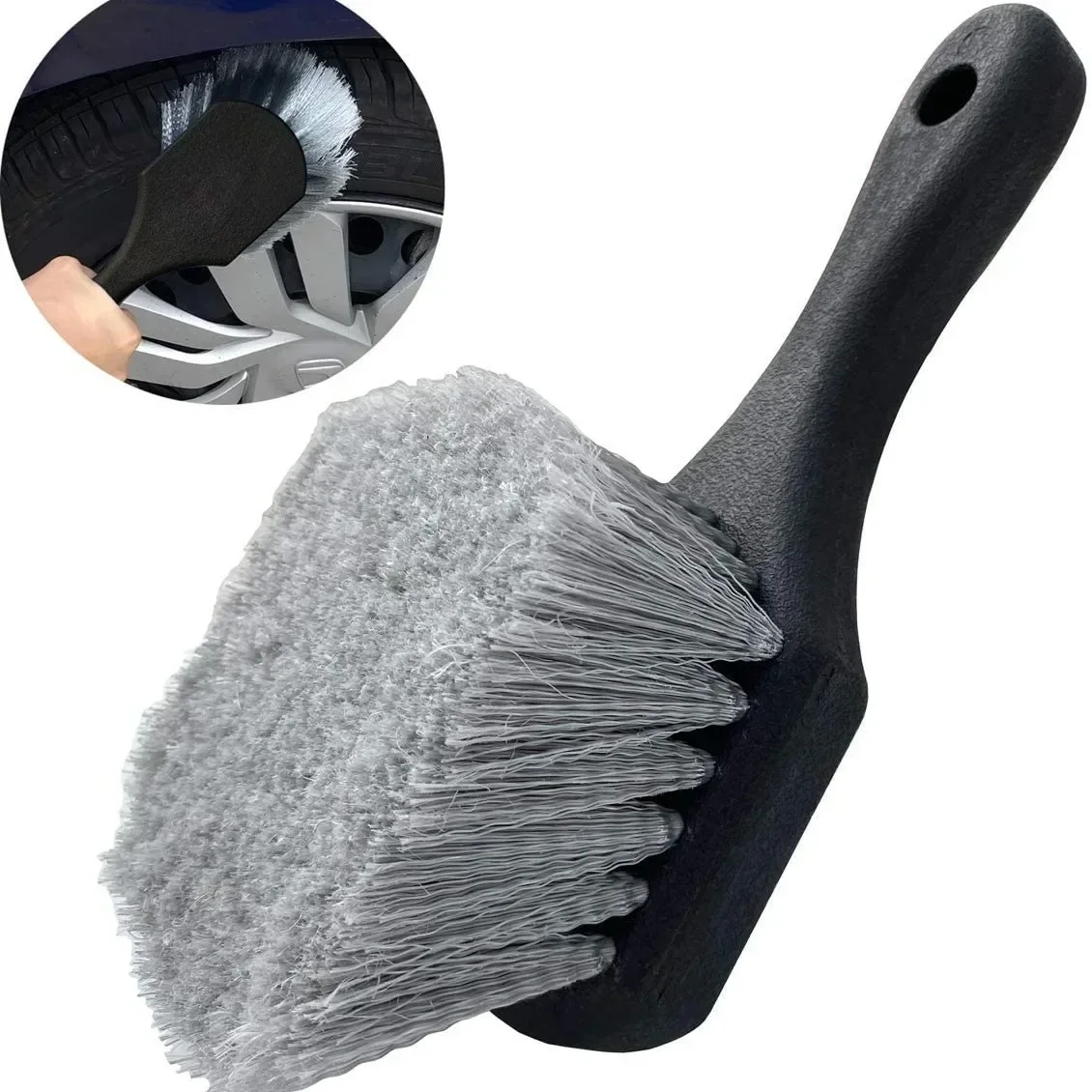Car Wheel Hub Washing Brush An - đánh giá và giá Car Detailing Brush
