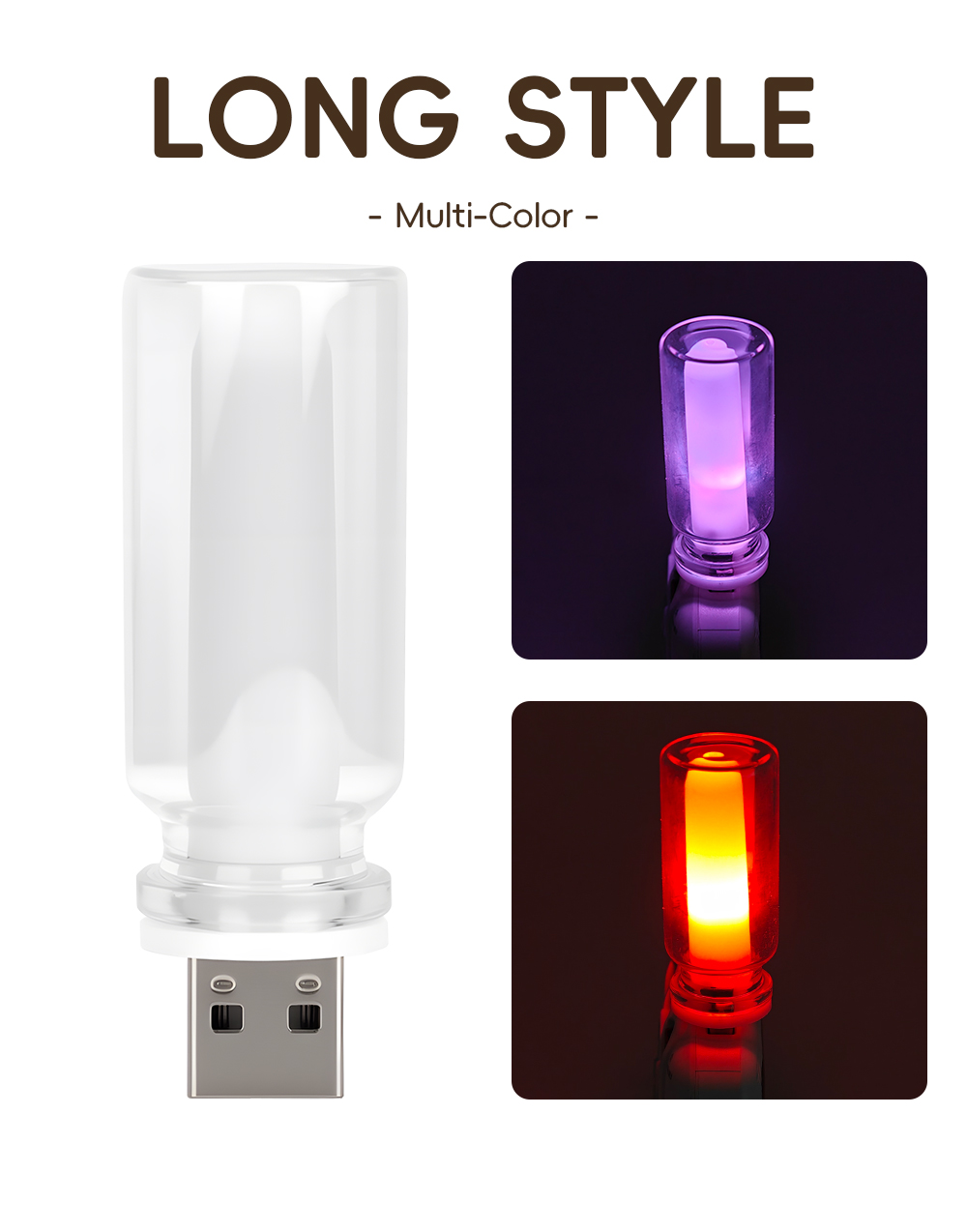 USB LED Flash Candles Light Bu - đánh giá và giá Led Interior Ambient Light
