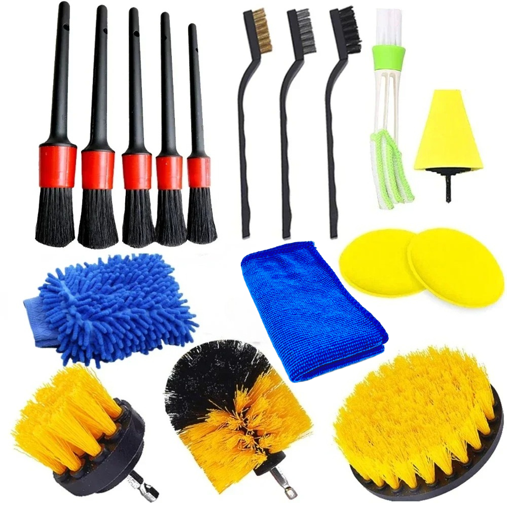 New Car Detailing Cleaning Kit - đánh giá và giá Car Detailing Brush