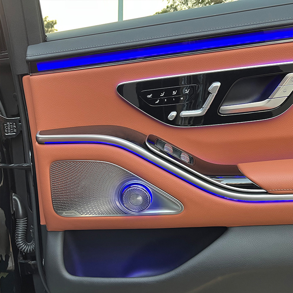 64 Colours LED For Mercedes Be - đánh giá và giá Led Interior Ambient Light