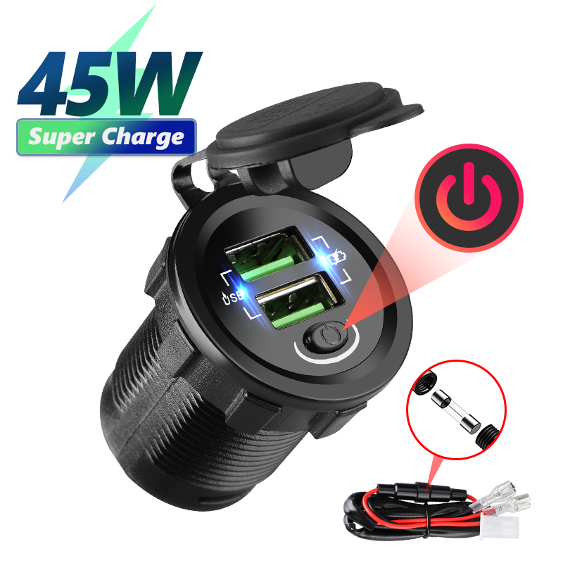 QC3.0 36W Car Usb Charger Auto - đánh giá và giá Car Accessories Qc