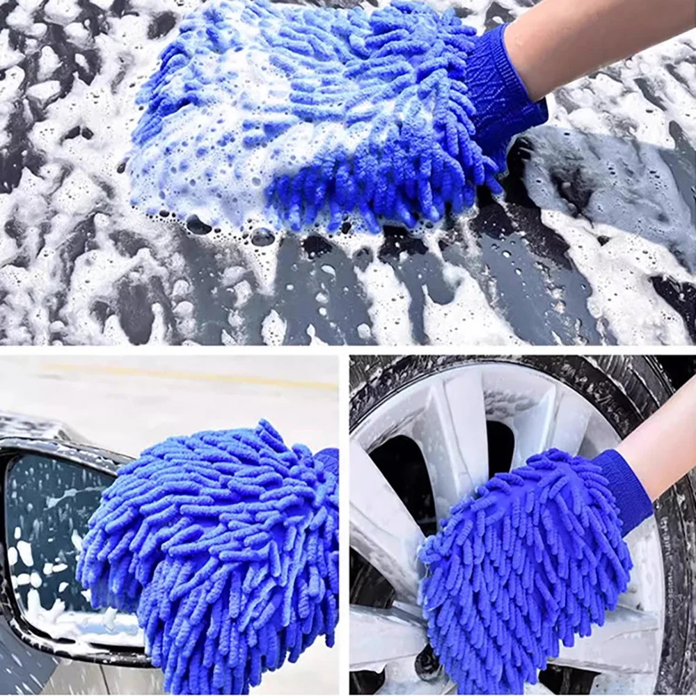 1/2pcs Car Wash Glove Coral Mi - đánh giá và giá Car Detailing Brush