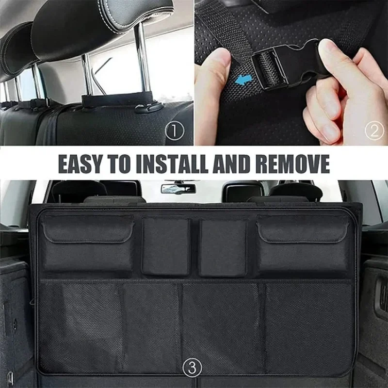 Car Rear Racks Storage Bag Net - đánh giá và giá Car Accessories Hanging