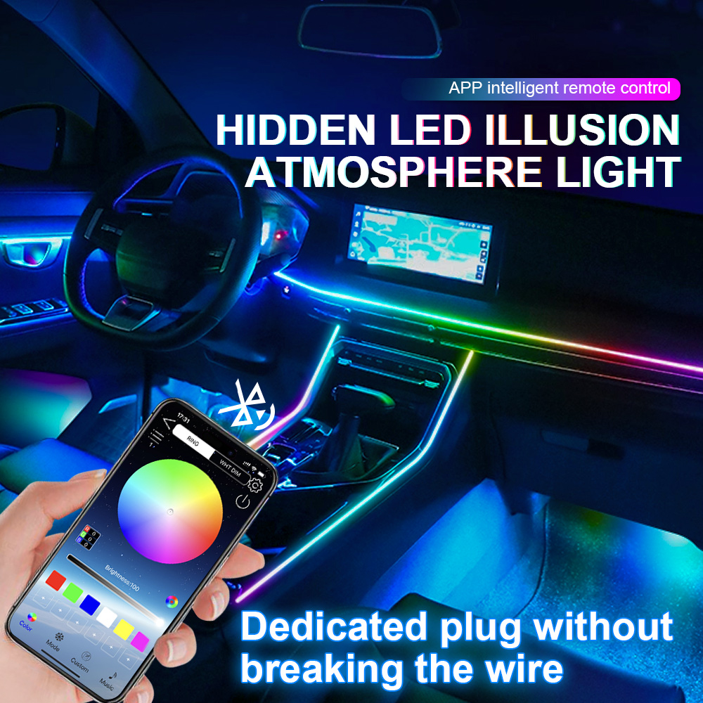 6/10/14/18 in 1 Led Acrylic Ca - đánh giá và giá Led Interior Ambient Light