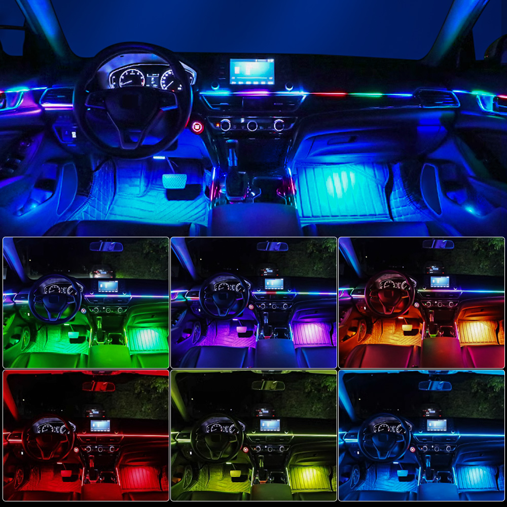 6/10/14/18 in 1 Led Acrylic Ca - đánh giá và giá Led Interior Ambient Light