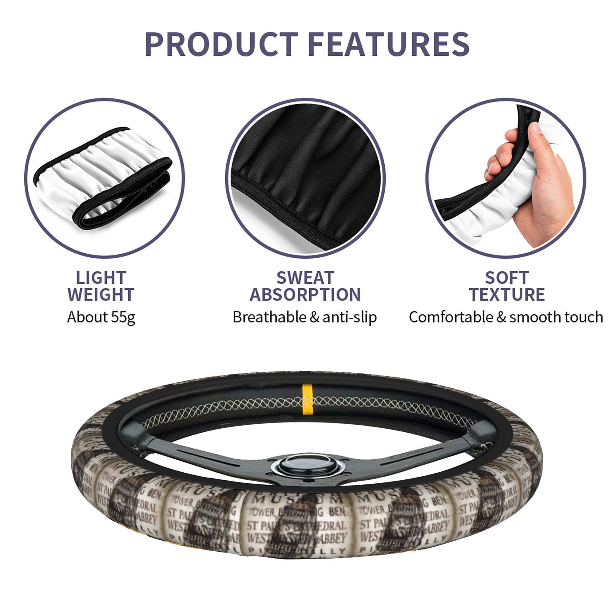 London Car Steering Wheel Cove - đánh giá và giá Car Accessories Uk