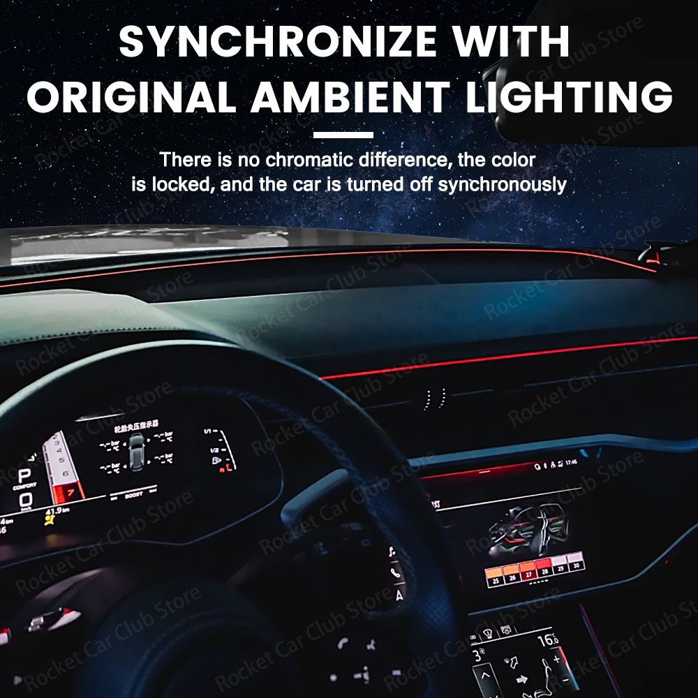 LED Ambient Strip Light 32 Col - đánh giá và giá Led Interior Ambient Light